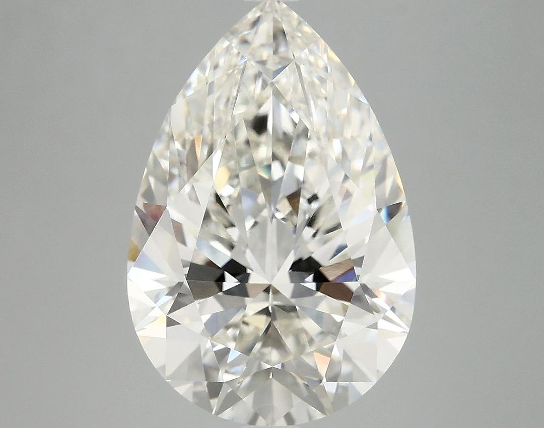 6.09 Carat Pear Shaped Excellent Cut VS1 IGI Certified Lab Grown Diamond
