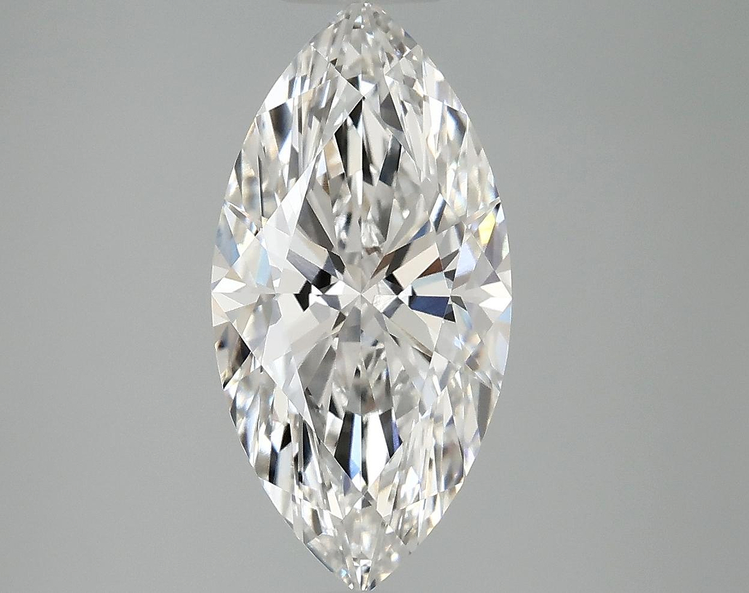 3.02 Carat Marquise Shaped Ideal Cut VVS2 IGI Certified Lab Grown Diamond