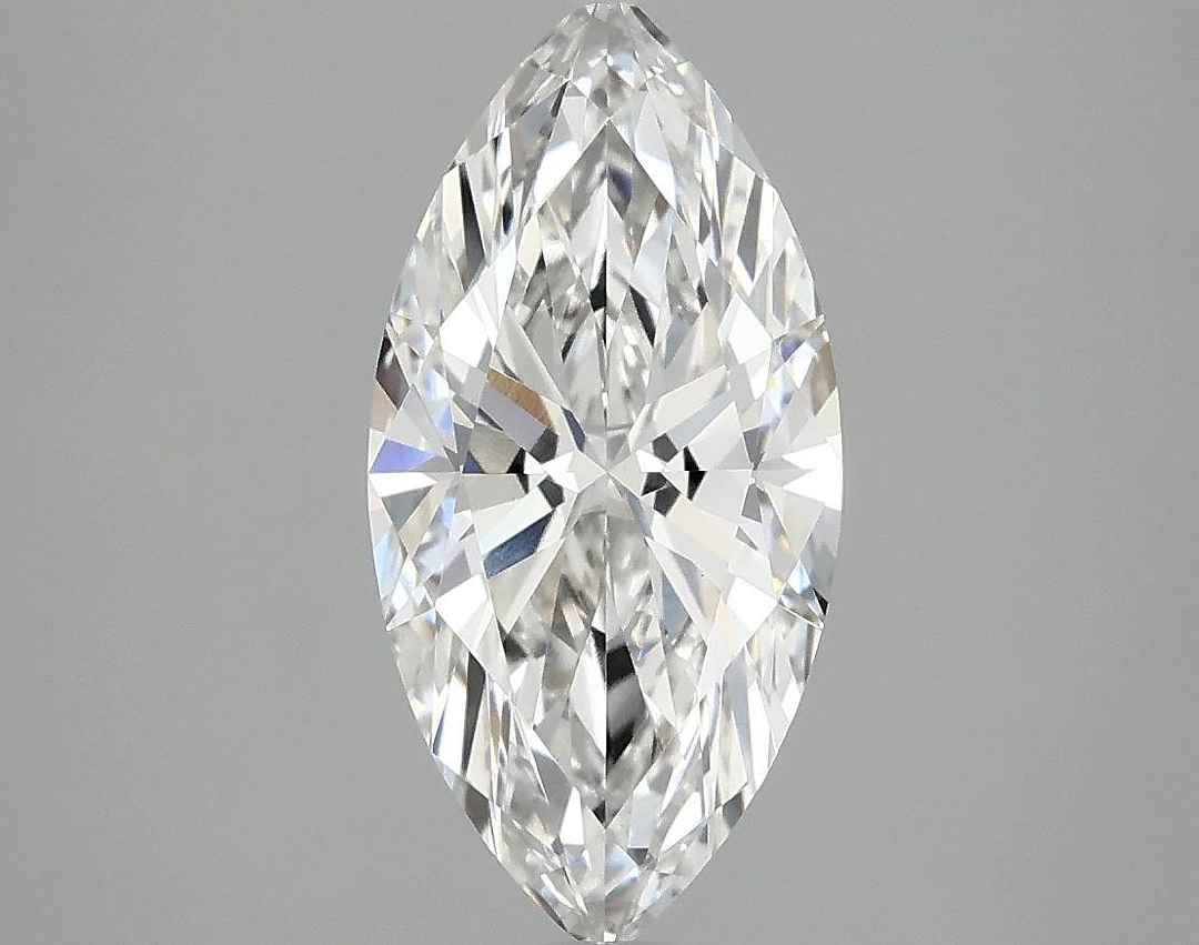2.03 Carat Marquise Shaped Excellent Cut VVS2 IGI Certified Lab Grown Diamond