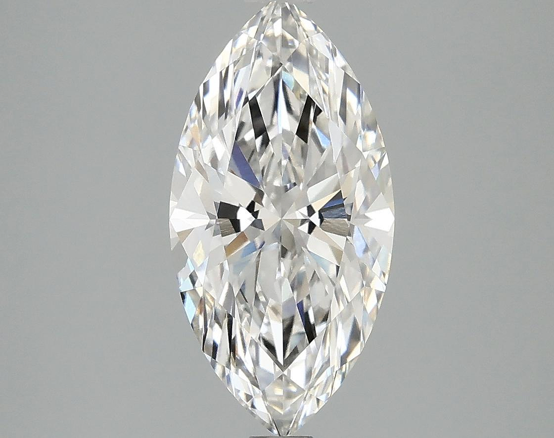 2.1 Carat Marquise Shaped Ideal Cut VVS1 IGI Certified Lab Grown Diamond