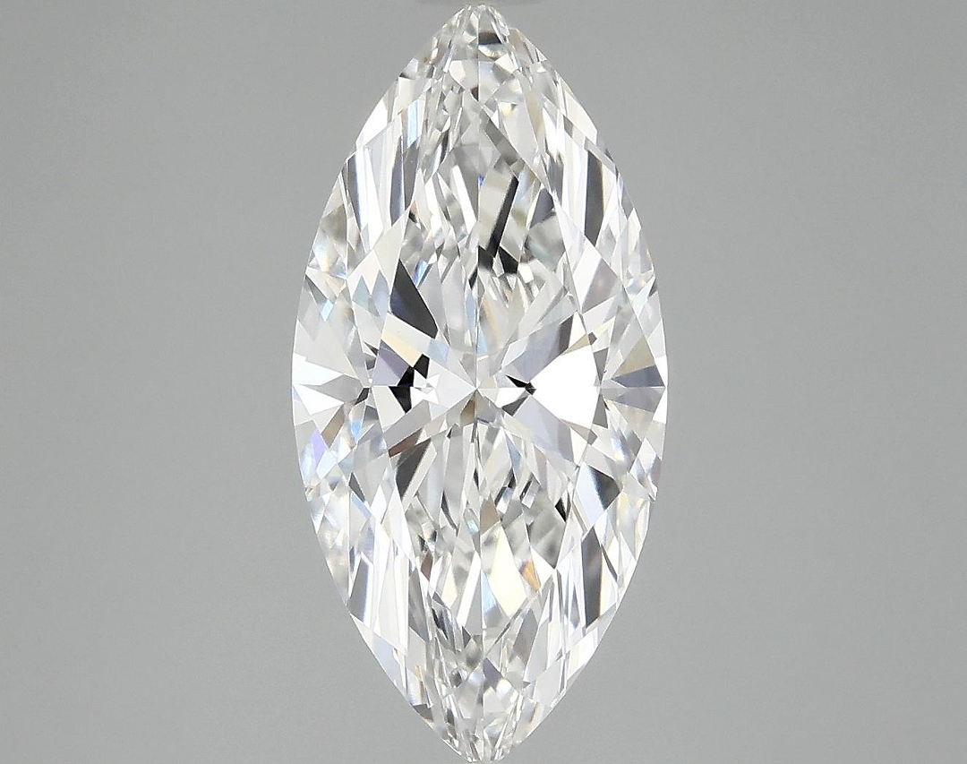 3.1 Carat Marquise Shaped Excellent Cut VVS2 IGI Certified Lab Grown Diamond