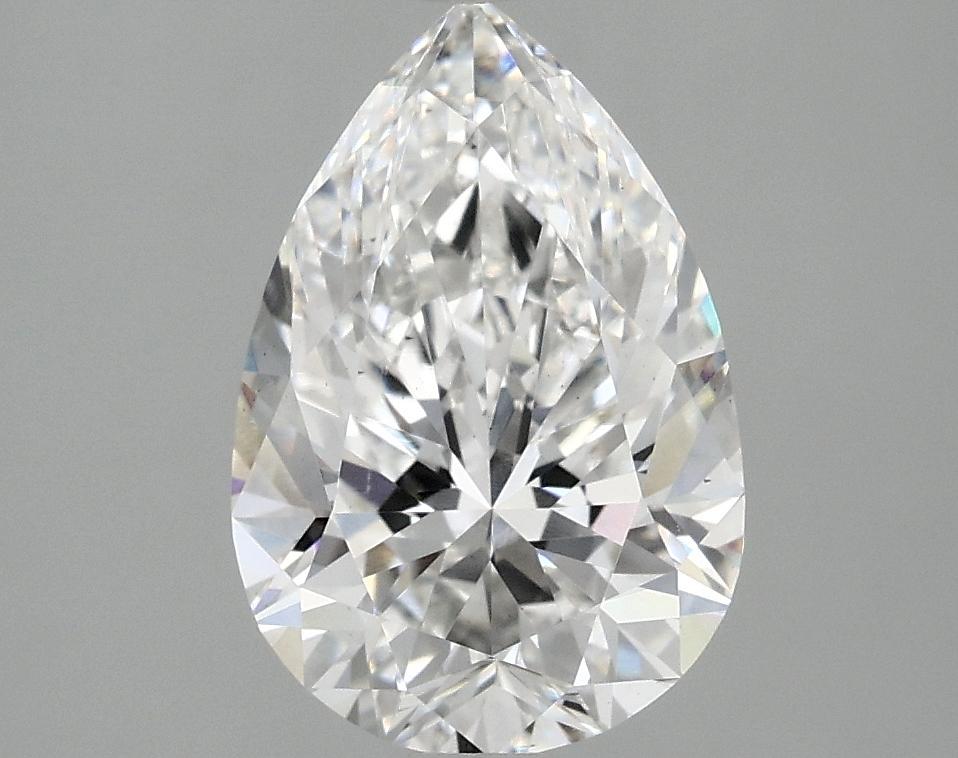 2.5 Carat Pear Shaped Excellent Cut VS2 IGI Certified Lab Grown Diamond