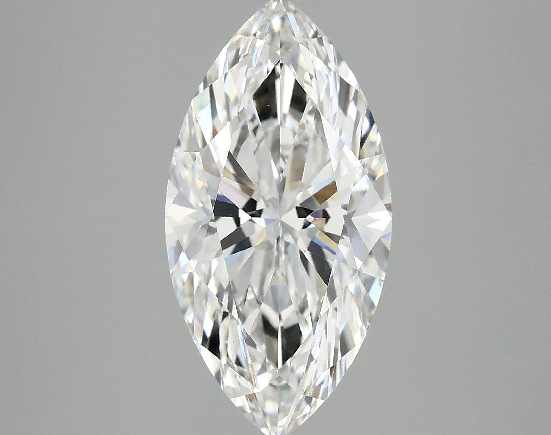 3.09 Carat Marquise Shaped Ideal Cut VVS2 IGI Certified Lab Grown Diamond