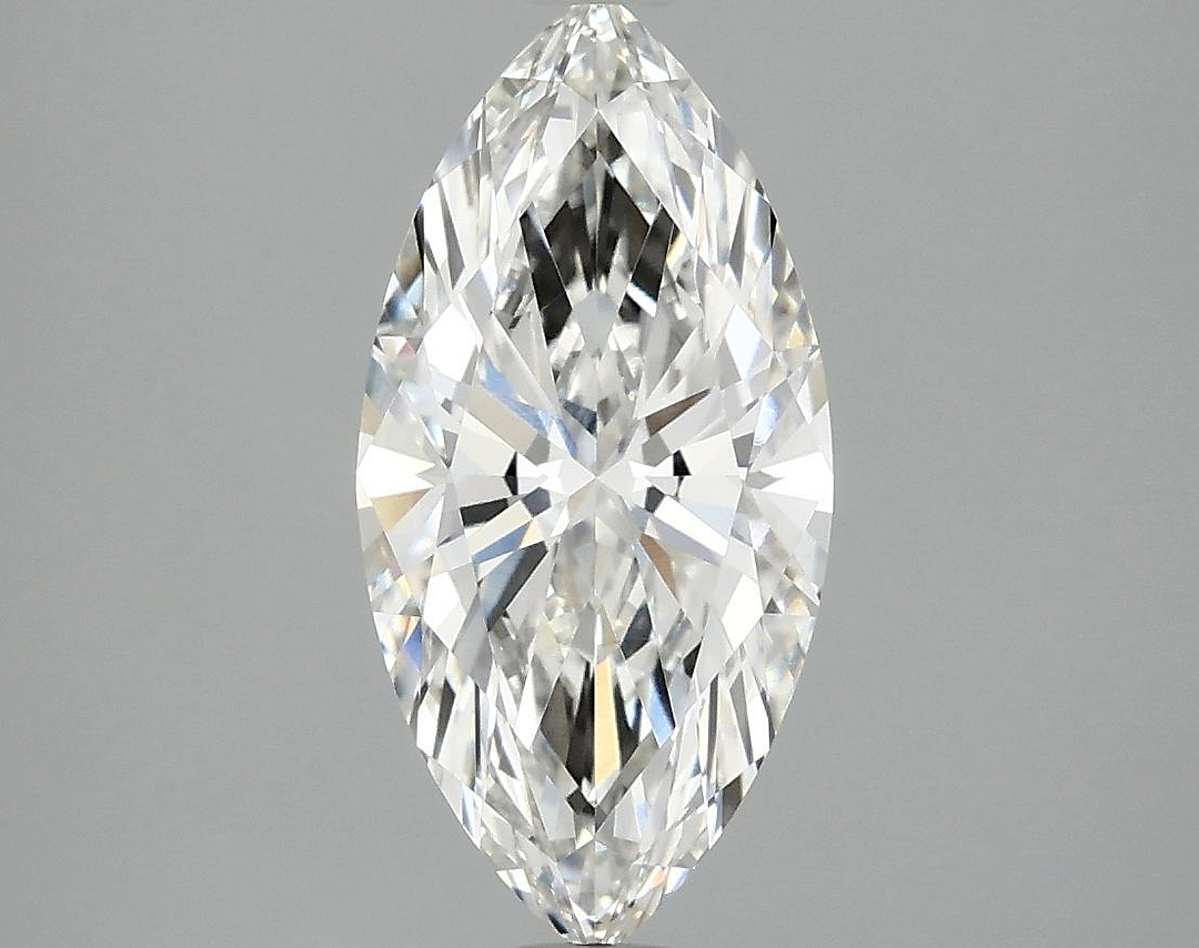 2.02 Carat Marquise Shaped Ideal Cut VVS2 IGI Certified Lab Grown Diamond