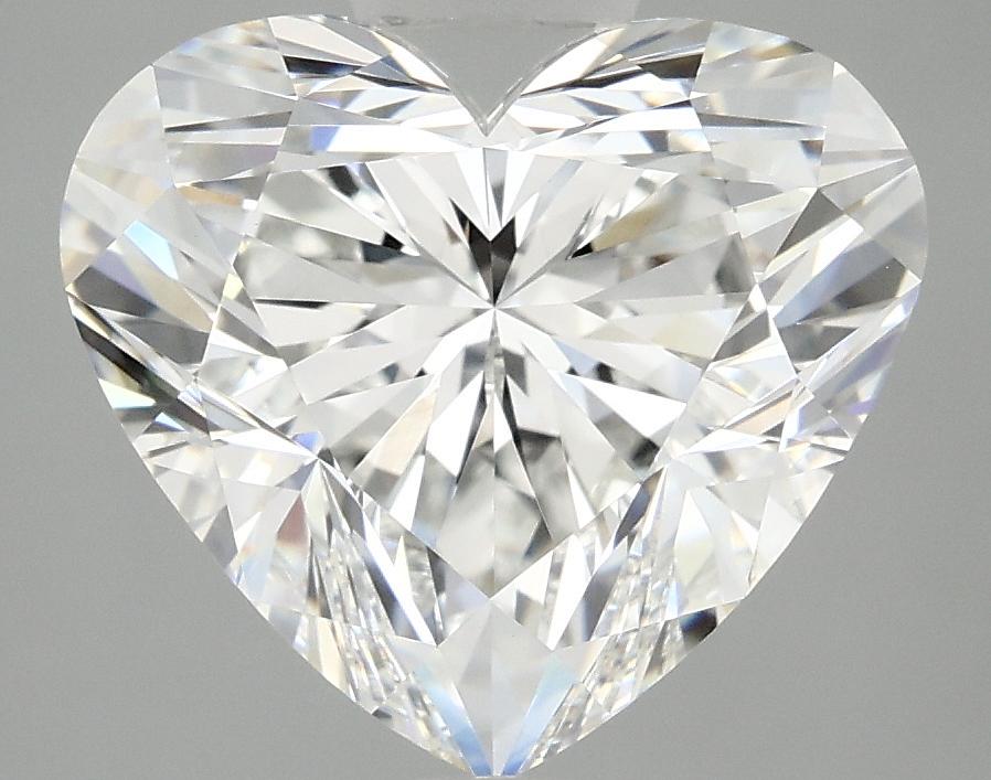 5.05 Carat Heart Shaped Ideal Cut VVS2 IGI Certified Lab Grown Diamond
