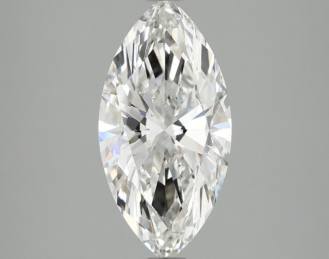 2.37 Carat Marquise Shaped Ideal Cut VVS2 IGI Certified Lab Grown Diamond