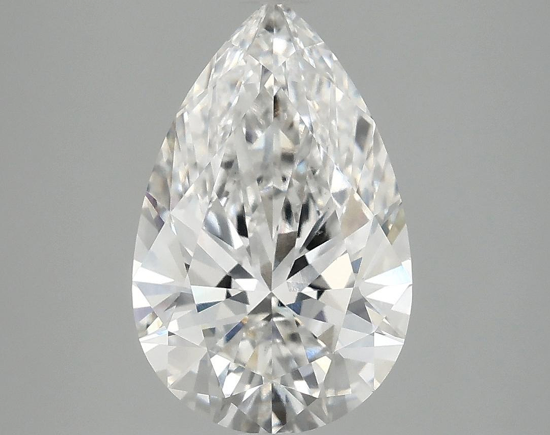 3.07 Carat Pear Shaped Ideal Cut VS1 IGI Certified Lab Grown Diamond