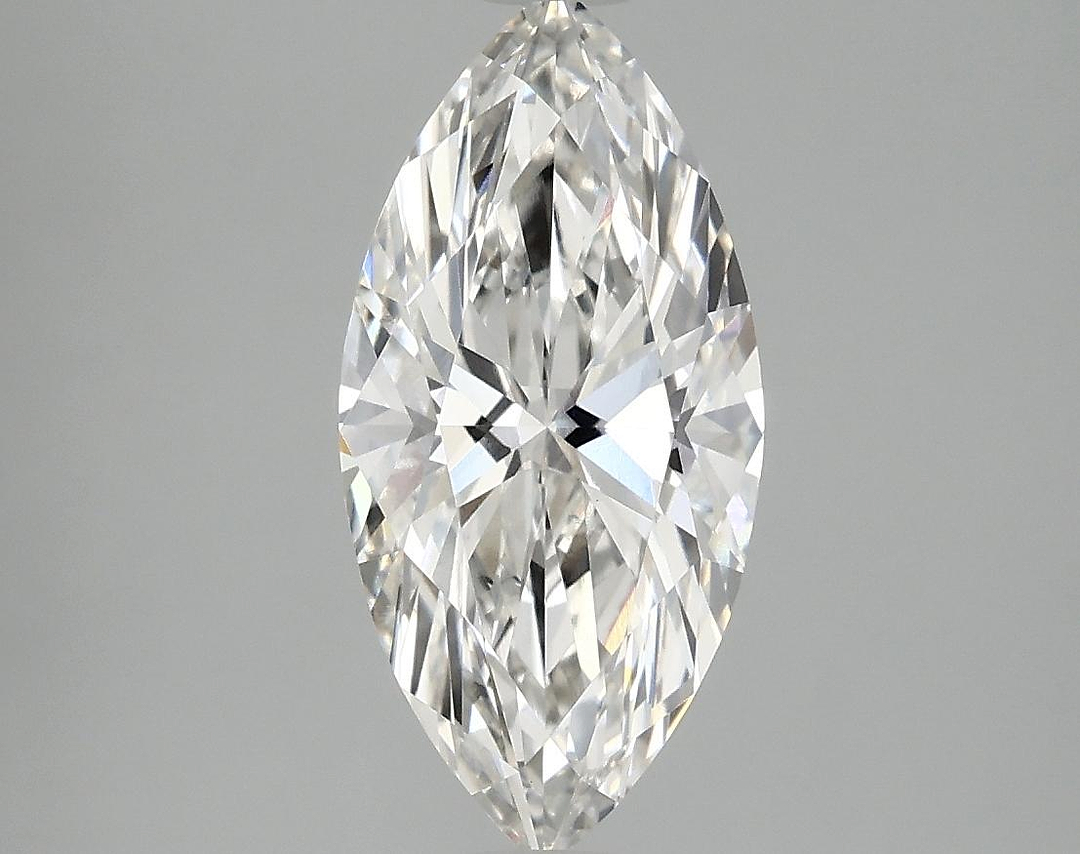 1.97 Carat Marquise Shaped Excellent Cut VVS2 IGI Certified Lab Grown Diamond