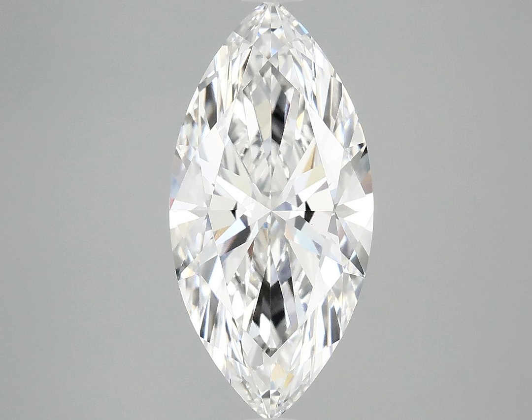 2.9 Carat Marquise Shaped Excellent Cut VVS2 IGI Certified Lab Grown Diamond