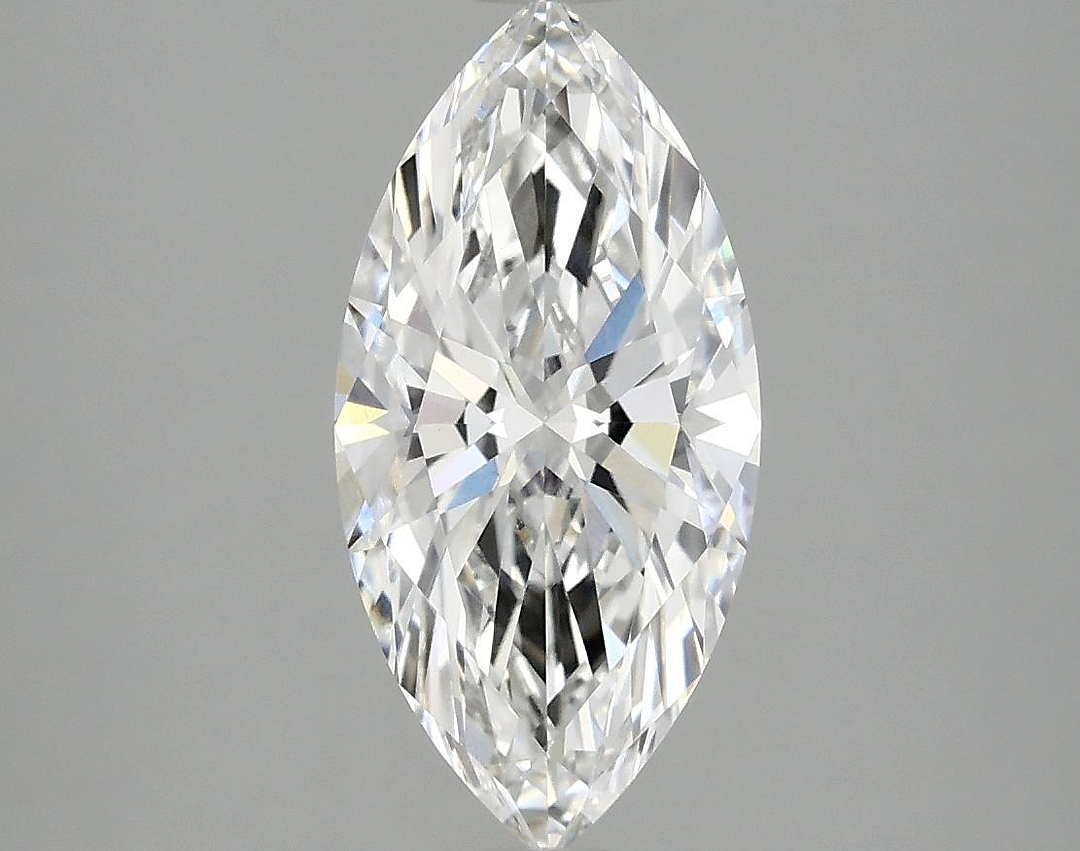 2.02 Carat Marquise Shaped Ideal Cut VVS2 IGI Certified Lab Grown Diamond