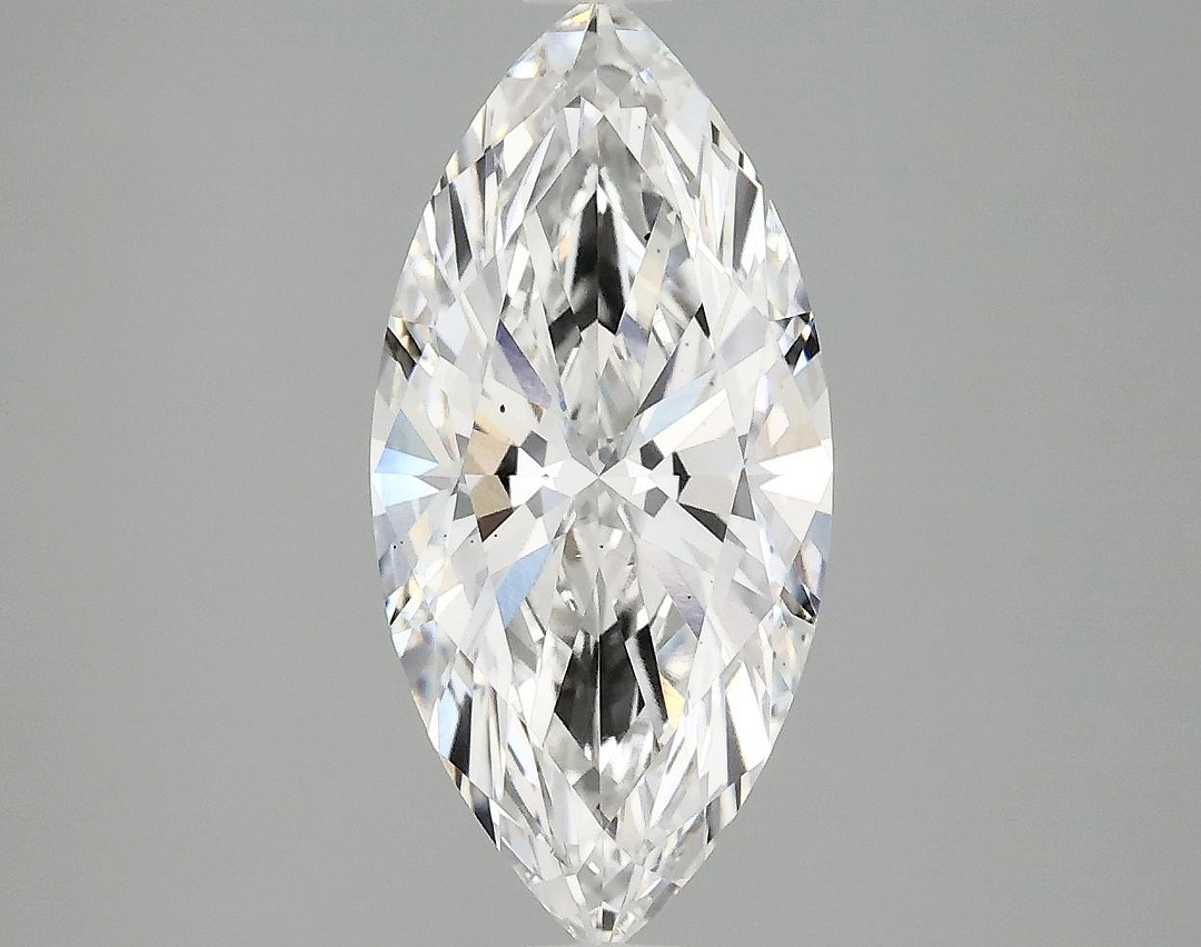 2.52 Carat Marquise Shaped Excellent Cut VS2 IGI Certified Lab Grown Diamond
