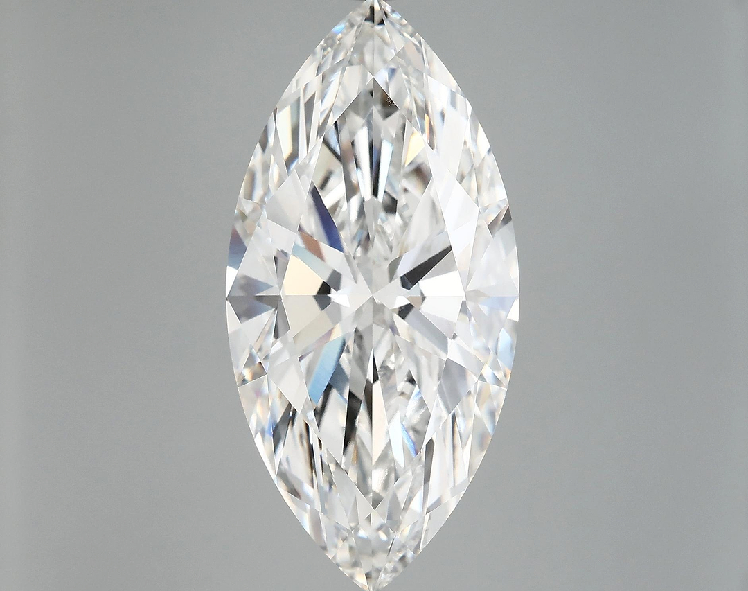 9.91 Carat Marquise Shaped Ideal Cut VVS2 IGI Certified Lab Grown Diamond