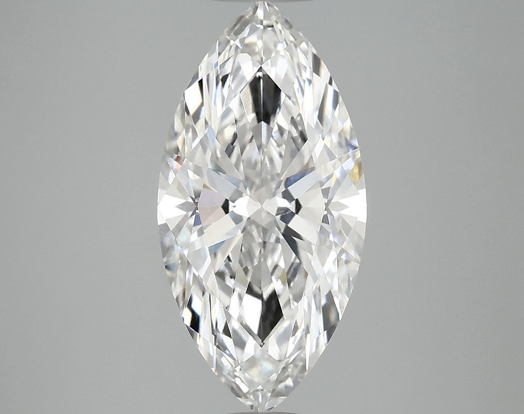 3.09 Carat Marquise Shaped Ideal Cut VVS2 IGI Certified Lab Grown Diamond