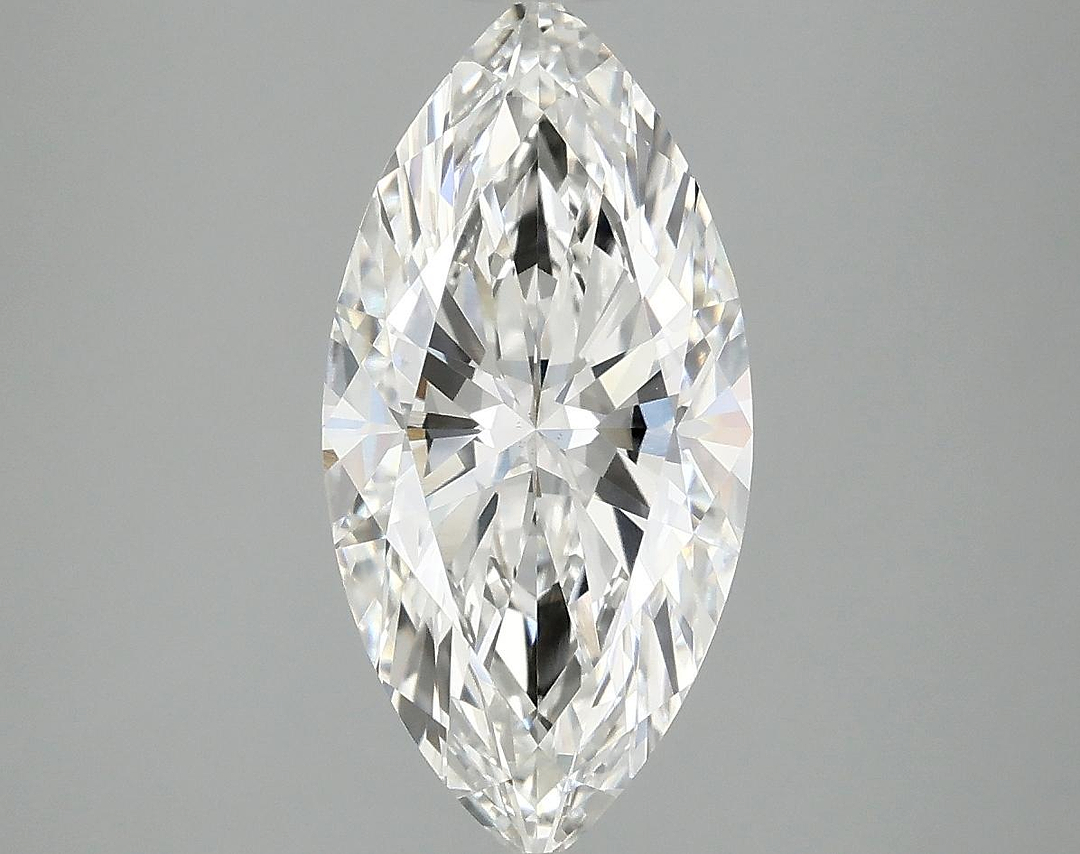 2.54 Carat Marquise Shaped Excellent Cut VS1 IGI Certified Lab Grown Diamond