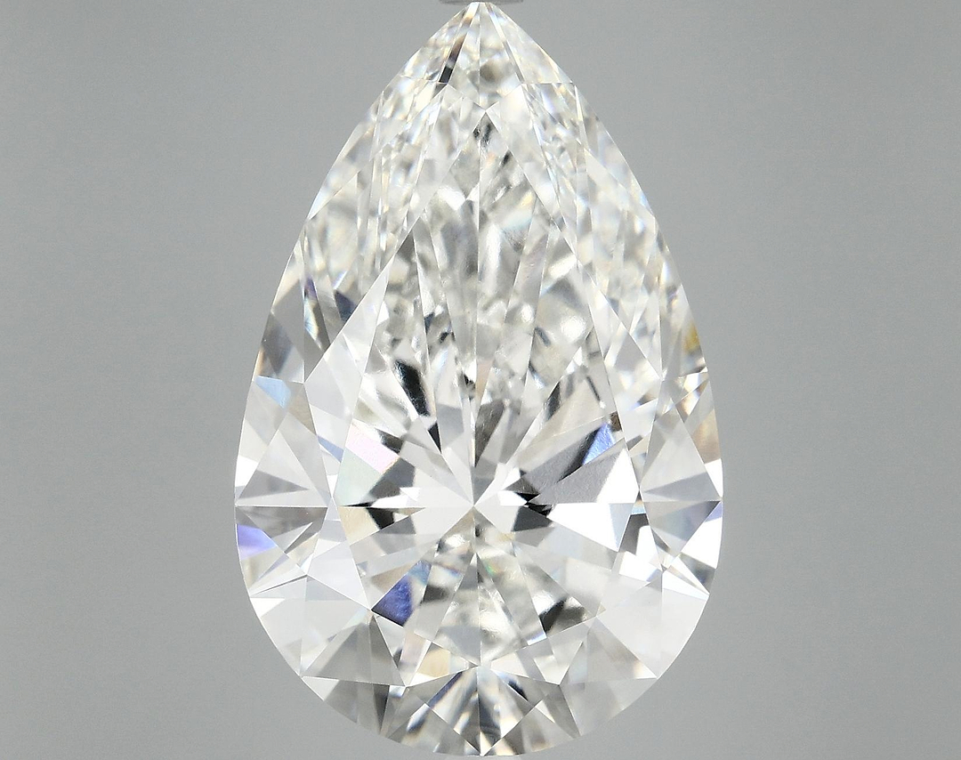 10.34 Carat Pear Shaped Ideal Cut VVS2 IGI Certified Lab Grown Diamond