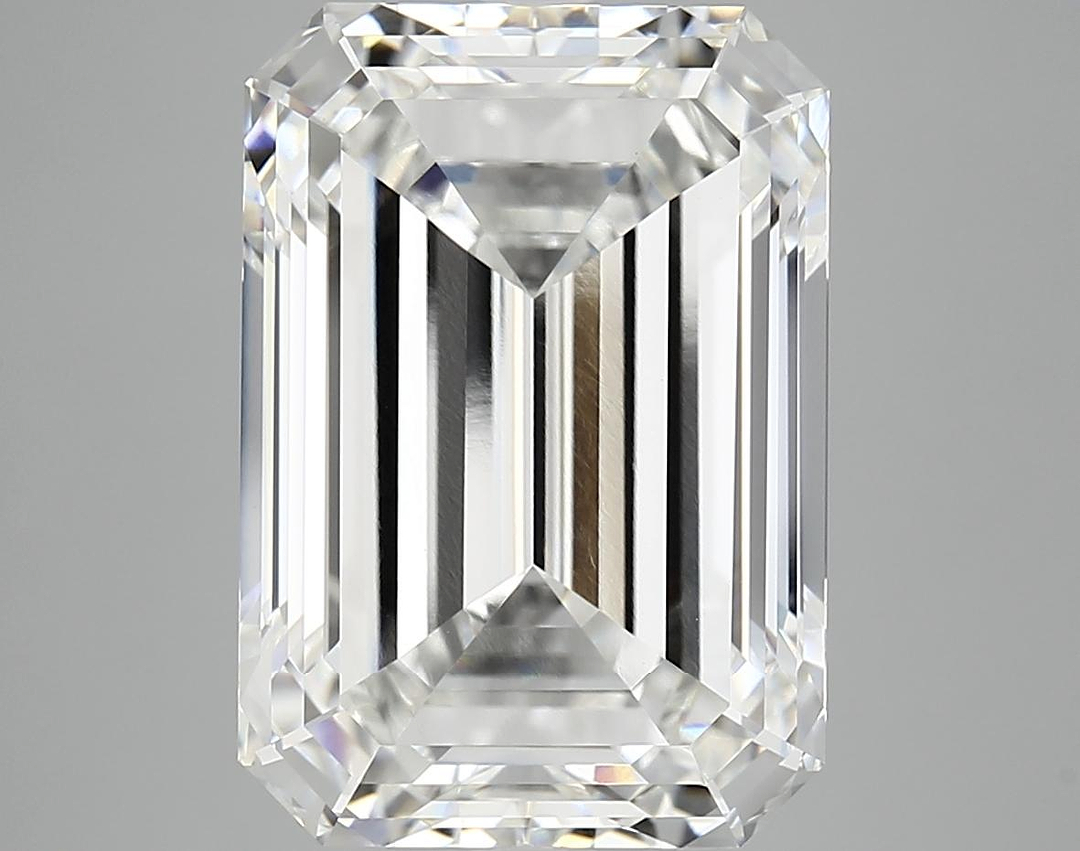 10.68 Carat Emerald Shaped Ideal Cut VVS2 IGI Certified Lab Grown Diamond