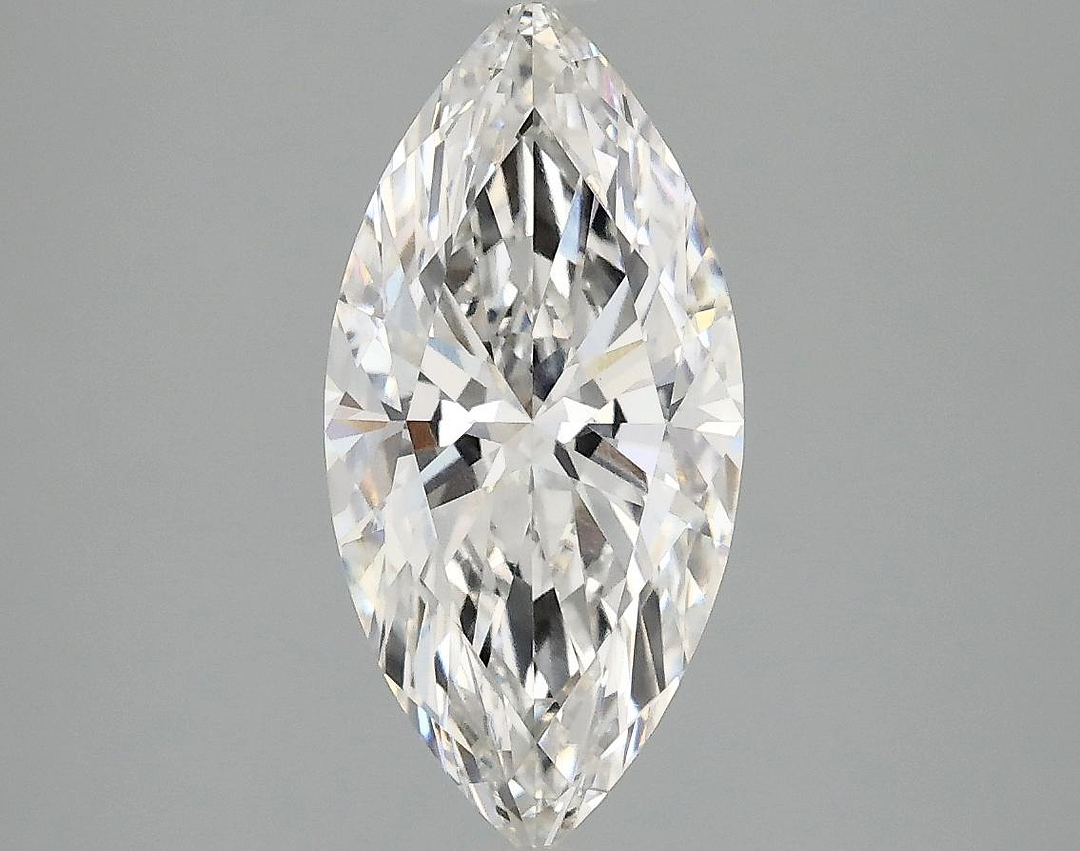 2.07 Carat Marquise Shaped Excellent Cut VVS2 IGI Certified Lab Grown Diamond
