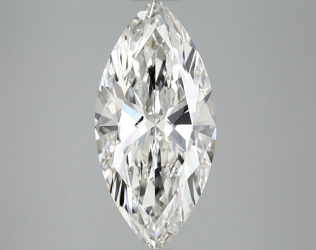 3.01 Carat Marquise Shaped Excellent Cut VVS2 IGI Certified Lab Grown Diamond