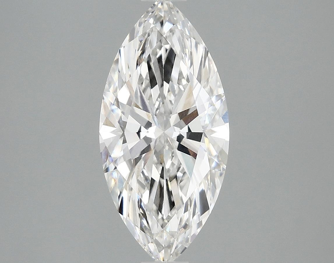 2.07 Carat Marquise Shaped Excellent Cut VVS2 IGI Certified Lab Grown Diamond