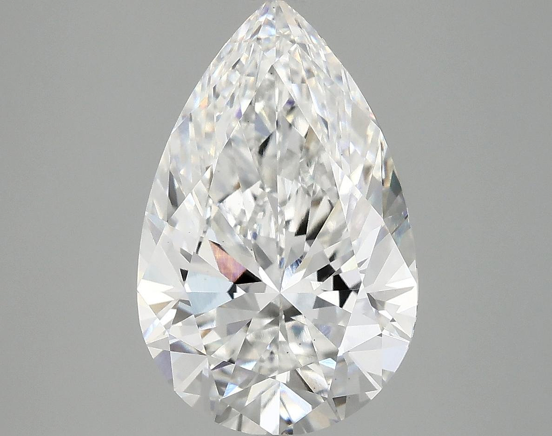 4.02 Carat Pear Shaped Ideal Cut VS1 IGI Certified Lab Grown Diamond