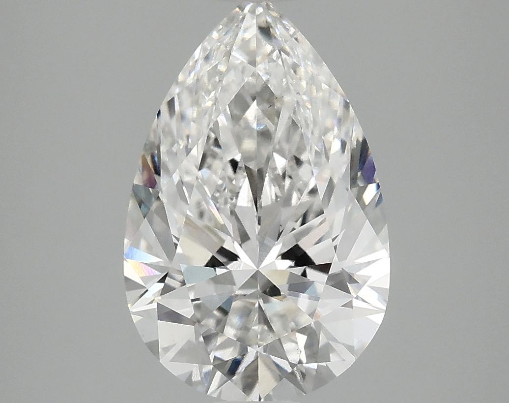 3.09 Carat Pear Shaped Ideal Cut VS1 IGI Certified Lab Grown Diamond