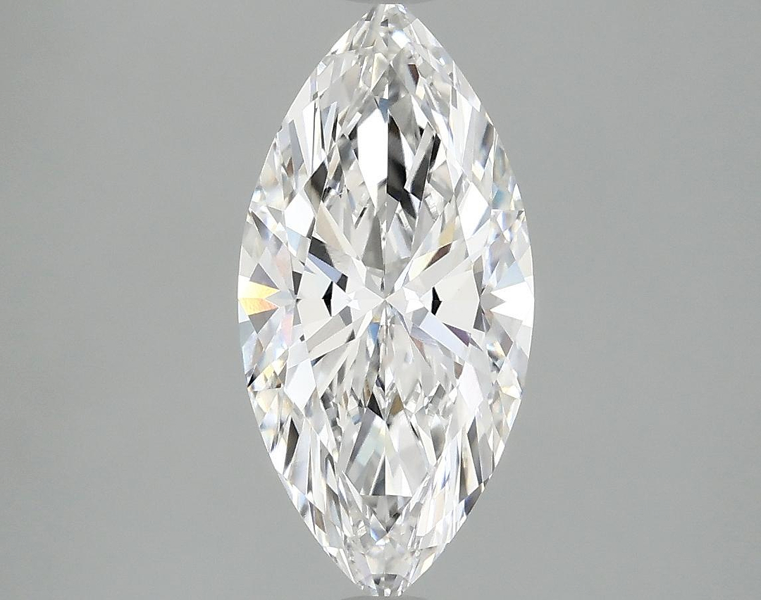 2.08 Carat Marquise Shaped Excellent Cut VVS1 IGI Certified Lab Grown Diamond