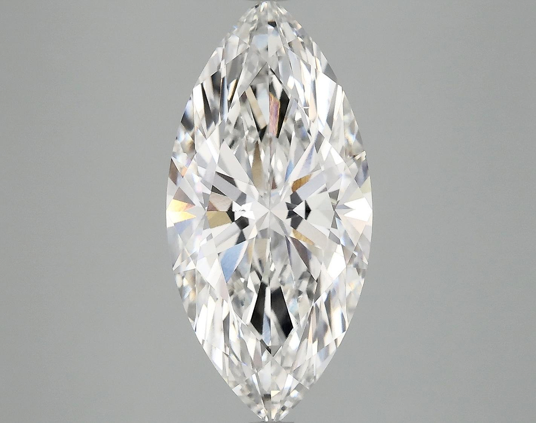 3.92 Carat Marquise Shaped Excellent Cut VS2 IGI Certified Lab Grown Diamond