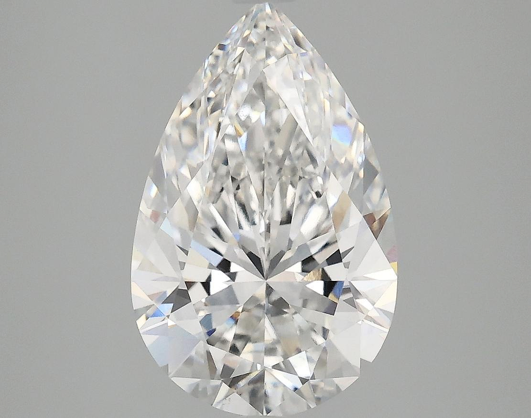 3.09 Carat Pear Shaped Ideal Cut VS1 IGI Certified Lab Grown Diamond