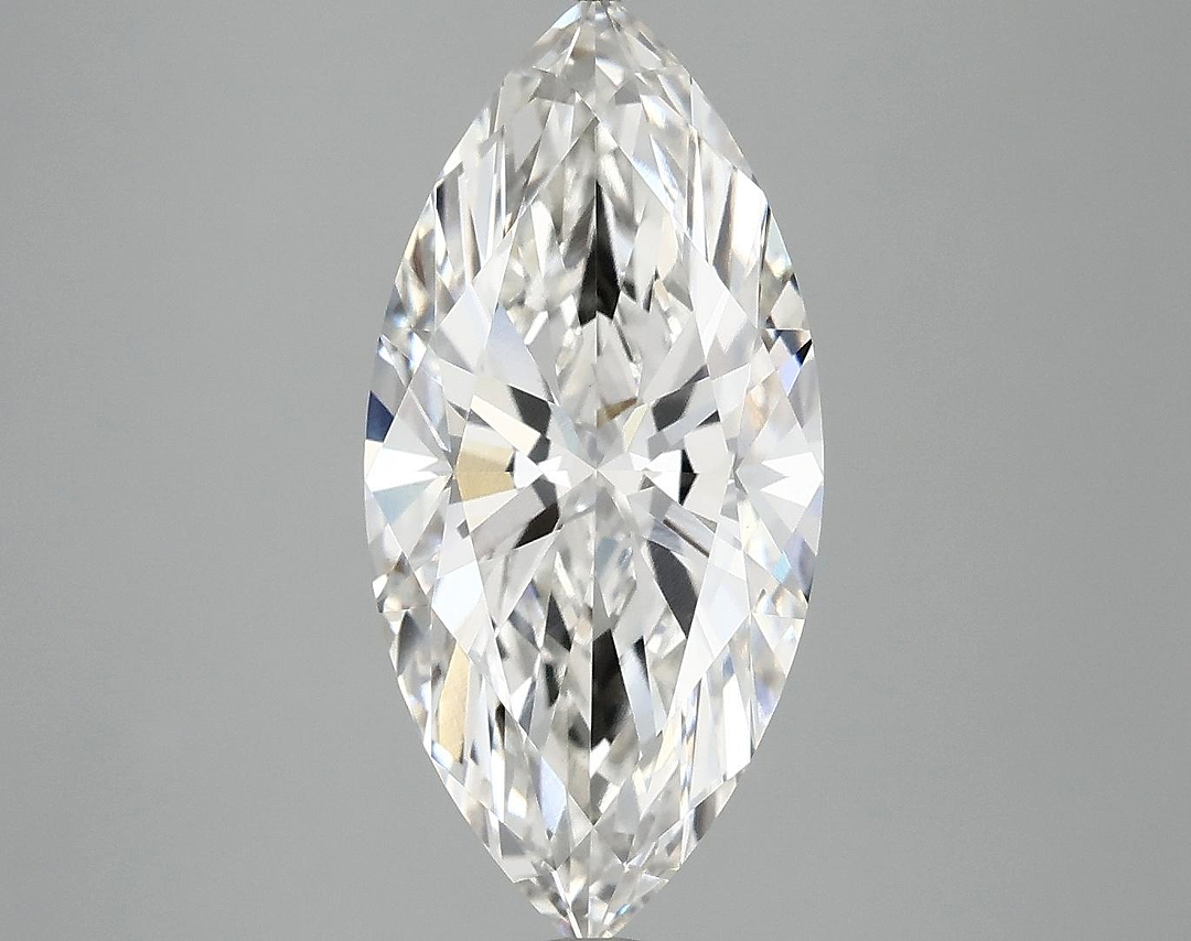 3.5 Carat Marquise Shaped Excellent Cut VVS2 IGI Certified Lab Grown Diamond