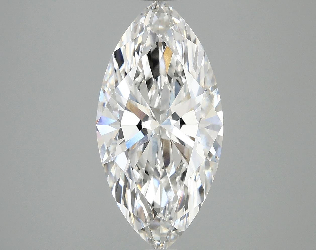 2.91 Carat Marquise Shaped Ideal Cut VVS2 IGI Certified Lab Grown Diamond