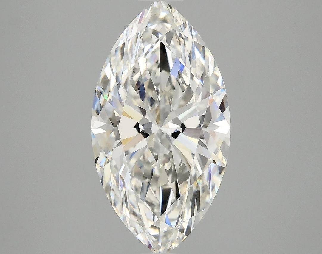 3.03 Carat Marquise Shaped Excellent Cut VVS2 IGI Certified Lab Grown Diamond