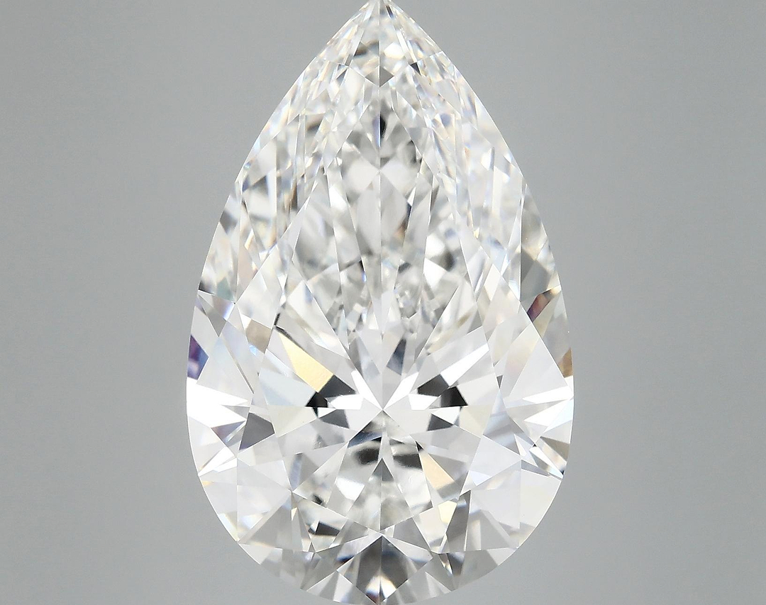 10.13 Carat Pear Shaped Ideal Cut VVS2 IGI Certified Lab Grown Diamond