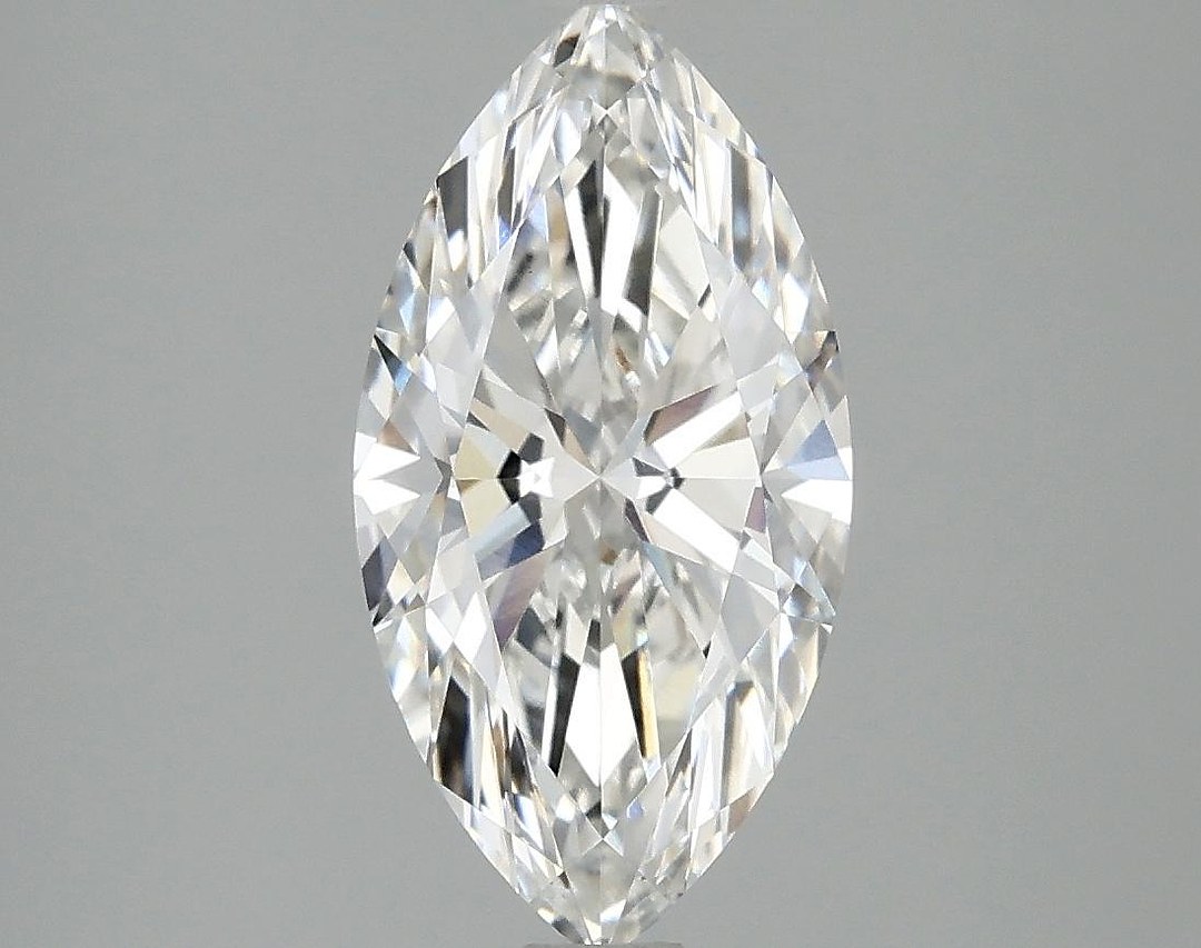 2.1 Carat Marquise Shaped Ideal Cut VVS2 IGI Certified Lab Grown Diamond