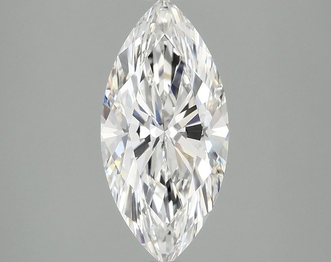 2.1 Carat Marquise Shaped Excellent Cut VVS2 IGI Certified Lab Grown Diamond