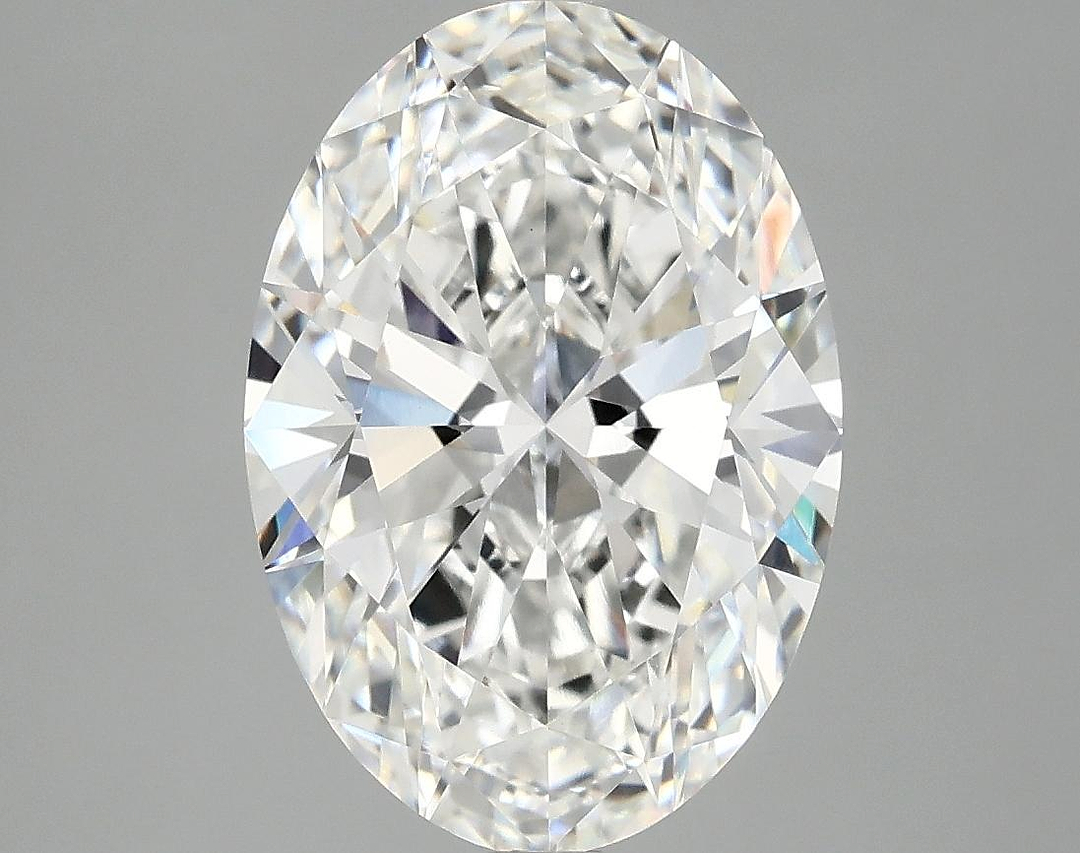 4.05 Carat Oval Shaped Ideal Cut VVS2 IGI Certified Lab Grown Diamond