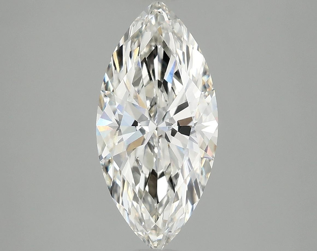 2.09 Carat Marquise Shaped Excellent Cut VVS2 IGI Certified Lab Grown Diamond