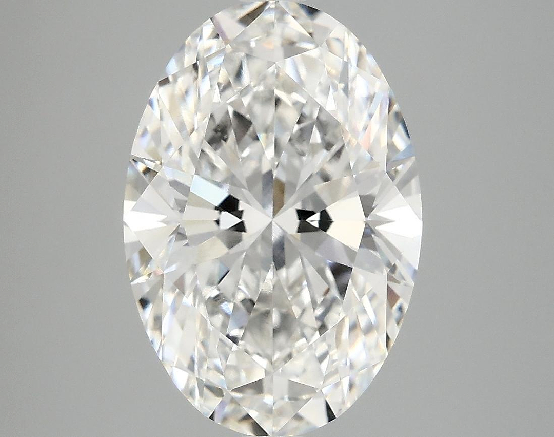 3.95 Carat Oval Shaped Ideal Cut VVS2 IGI Certified Lab Grown Diamond