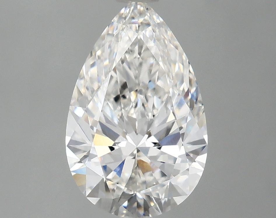 1.98 Carat Pear Shaped Ideal Cut VVS2 IGI Certified Lab Grown Diamond