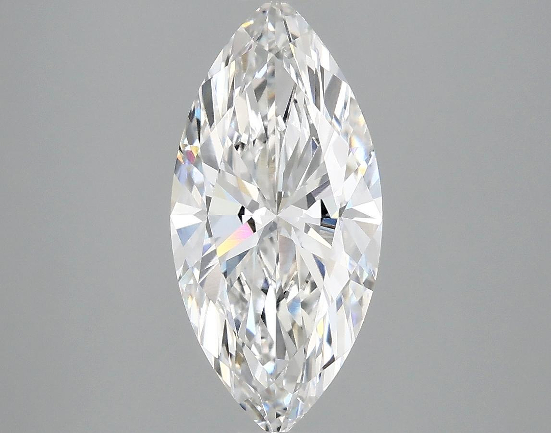 2.01 Carat Marquise Shaped Excellent Cut VVS1 IGI Certified Lab Grown Diamond
