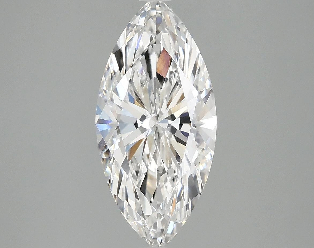 2.05 Carat Marquise Shaped Excellent Cut VVS2 IGI Certified Lab Grown Diamond