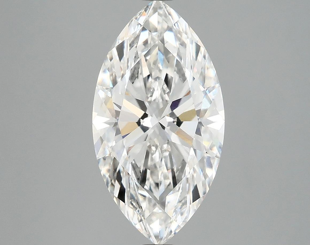 3.01 Carat Marquise Shaped Excellent Cut VVS2 IGI Certified Lab Grown Diamond