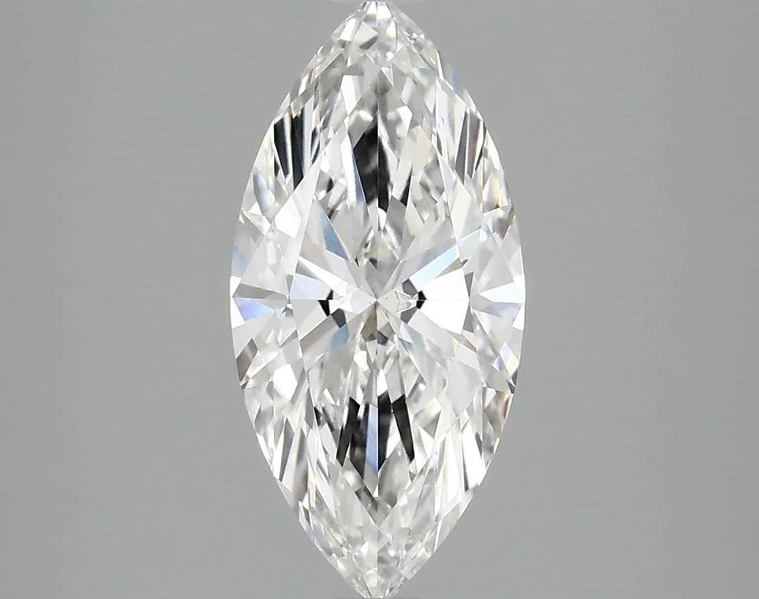 1.88 Carat Marquise Shaped Excellent Cut VS1 IGI Certified Lab Grown Diamond