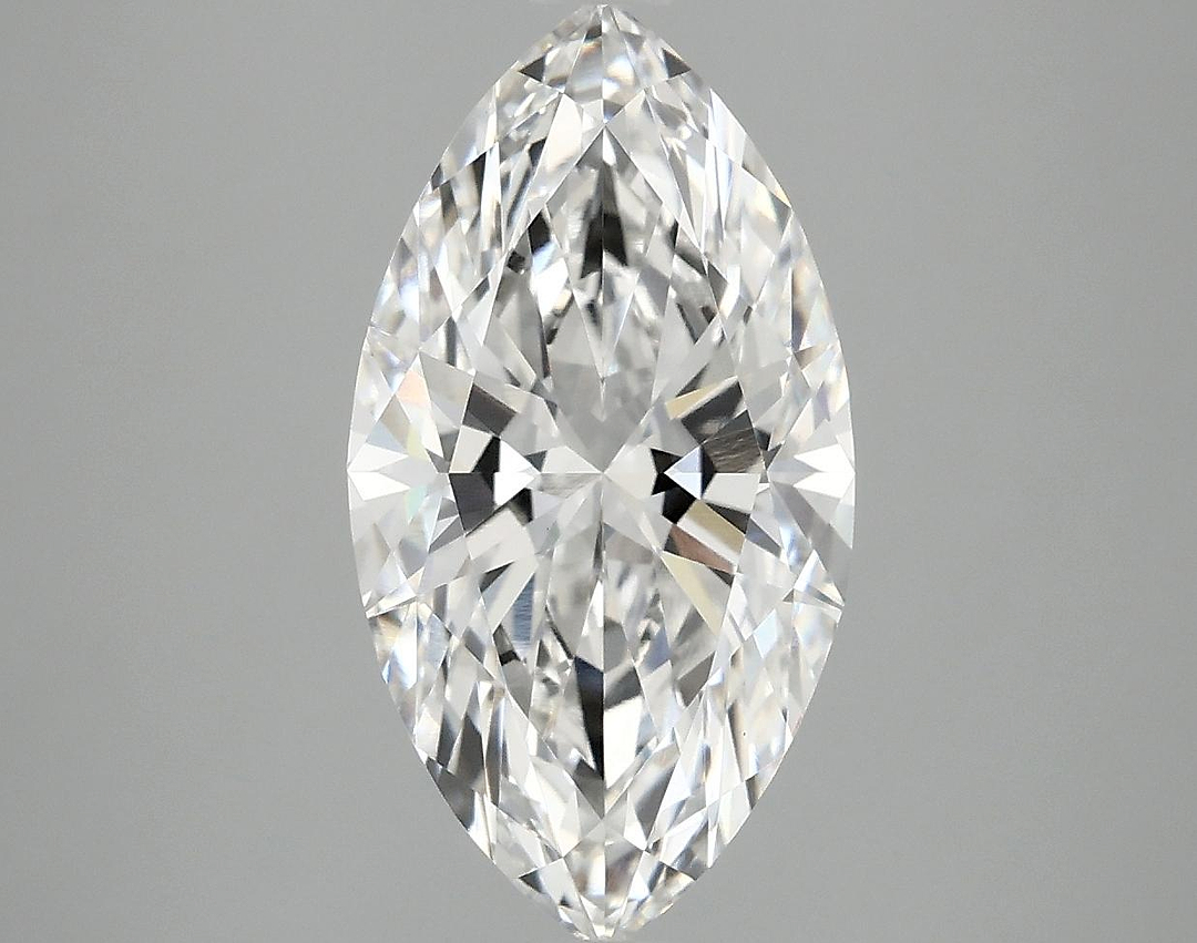 3.1 Carat Marquise Shaped Excellent Cut VVS2 IGI Certified Lab Grown Diamond