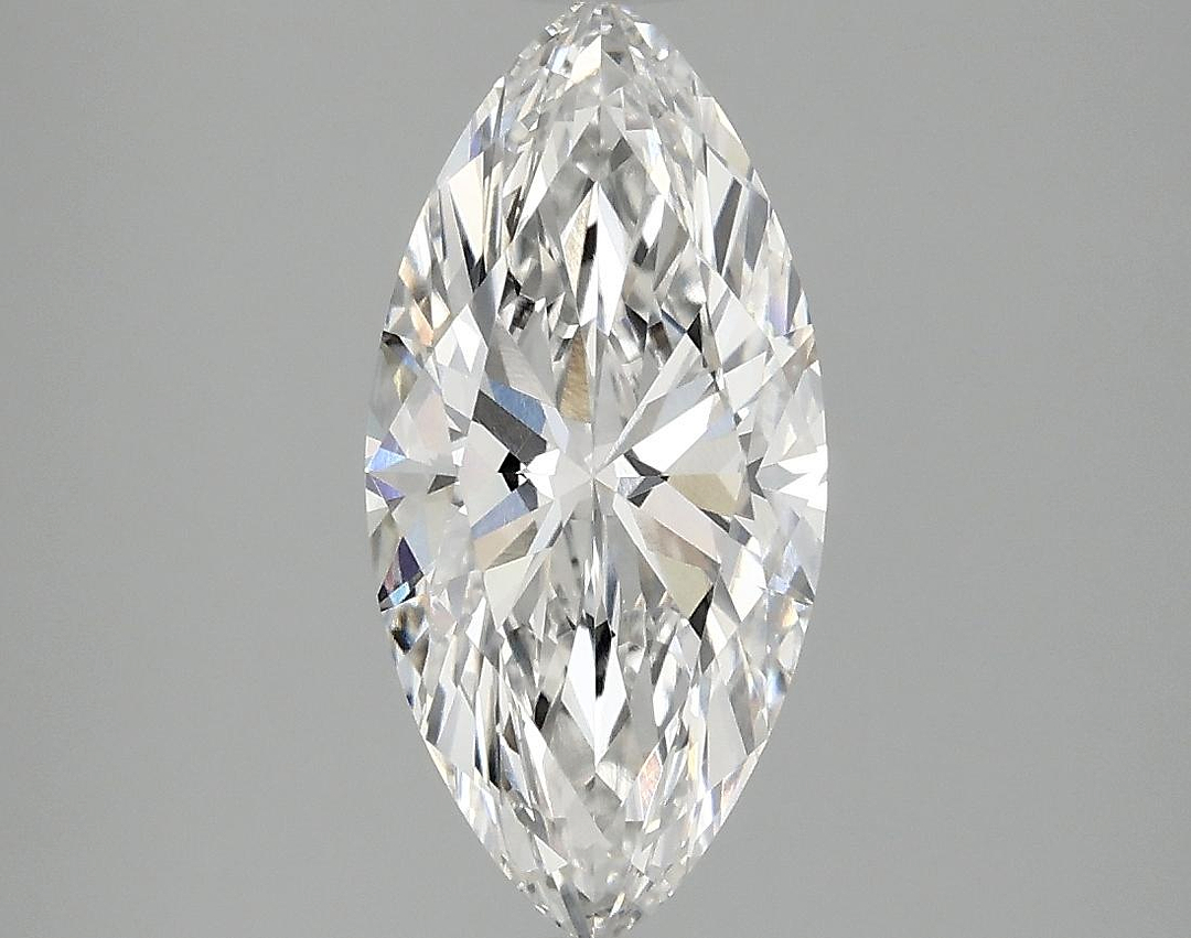 1.98 Carat Marquise Shaped Excellent Cut VVS2 IGI Certified Lab Grown Diamond