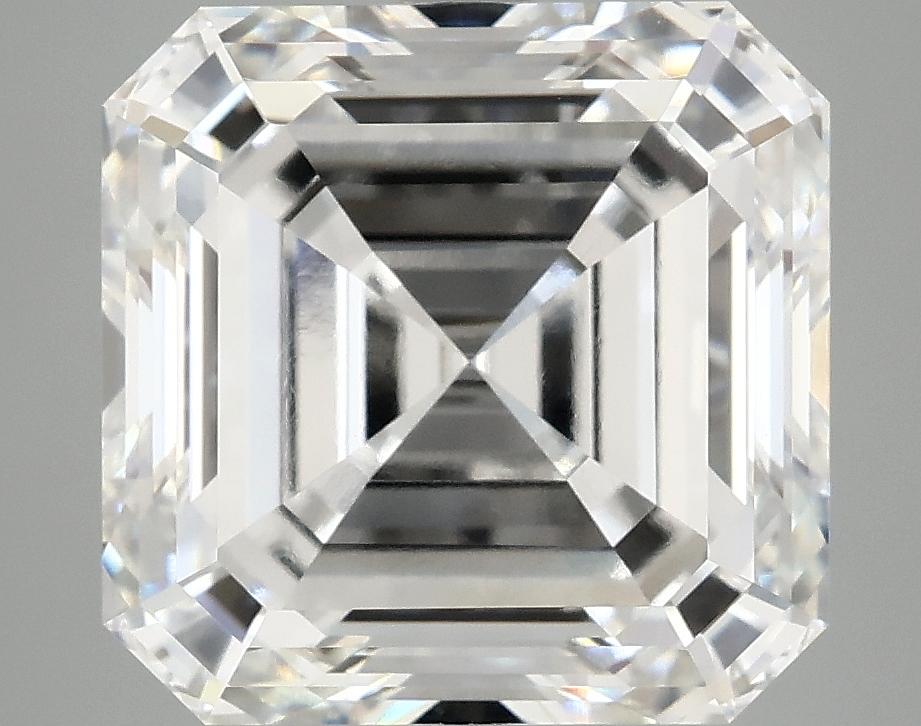 7.41 Carat Asscher Shaped Ideal Cut VVS2 IGI Certified Lab Grown Diamond