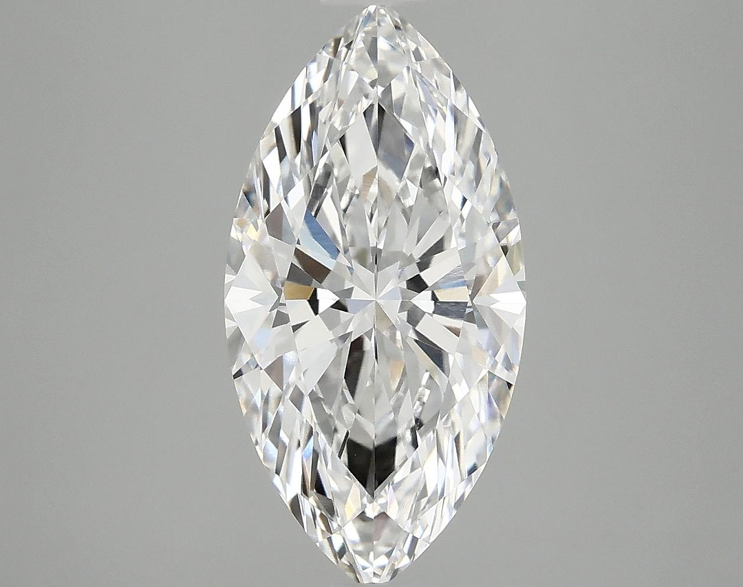 3.09 Carat Marquise Shaped Ideal Cut VVS2 IGI Certified Lab Grown Diamond