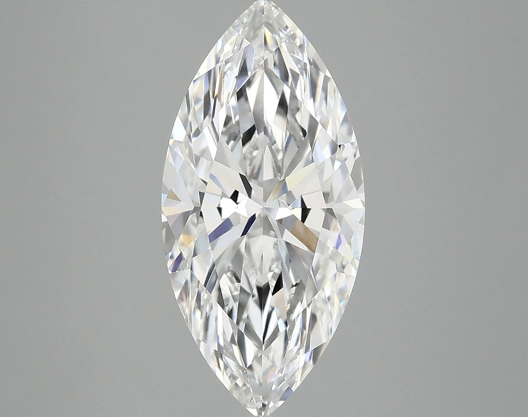 3.07 Carat Marquise Shaped Excellent Cut VVS2 IGI Certified Lab Grown Diamond