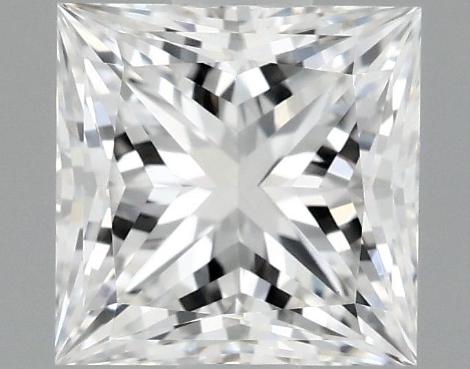 1.06 Carat Princess Shaped Ideal Cut VVS2 IGI Certified Lab Grown Diamond