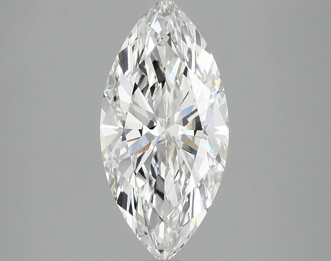 2.0 Carat Marquise Shaped Excellent Cut VVS2 IGI Certified Lab Grown Diamond