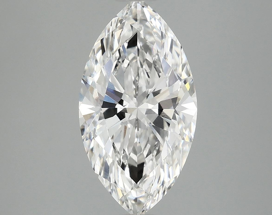 2.89 Carat Marquise Shaped Excellent Cut VVS2 IGI Certified Lab Grown Diamond